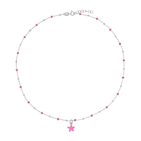collier-etoile-pailletee-boules-emaillees-fuchsia-argent-rhodie-3-317690EF